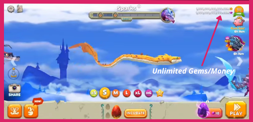 hungry dragon mod apk unlimited money
