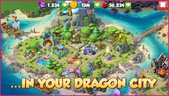 Dragon Mania Legends Mod Apk unlimited diamonds
