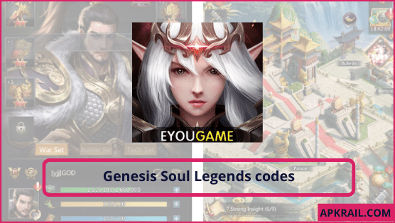 Genesis Soul Legends codes