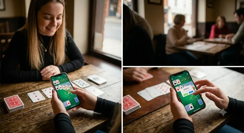 Solitaire card game 