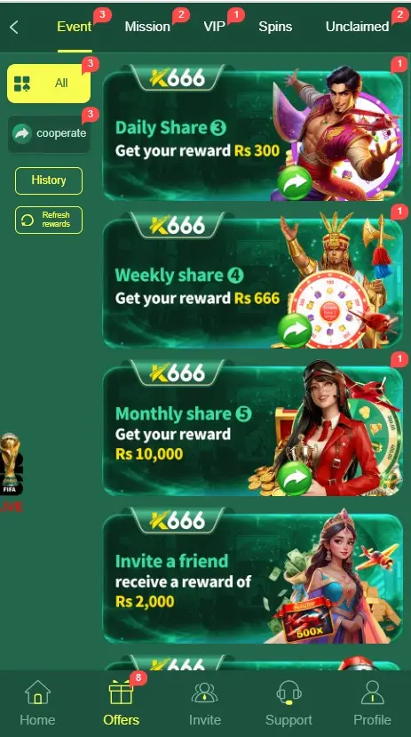 k666 game
