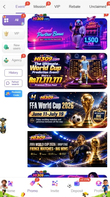 HI309 online multiplayer Pak Rummy match in progress