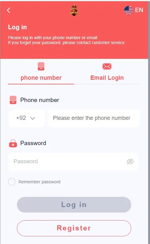 royal glory registration
